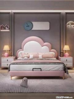 佛山大厂货，高质量仿真皮，实木床边，高密度海绵，带实木床板，全新包装，特价处理 - 揭阳28生活网 jy.28life.com